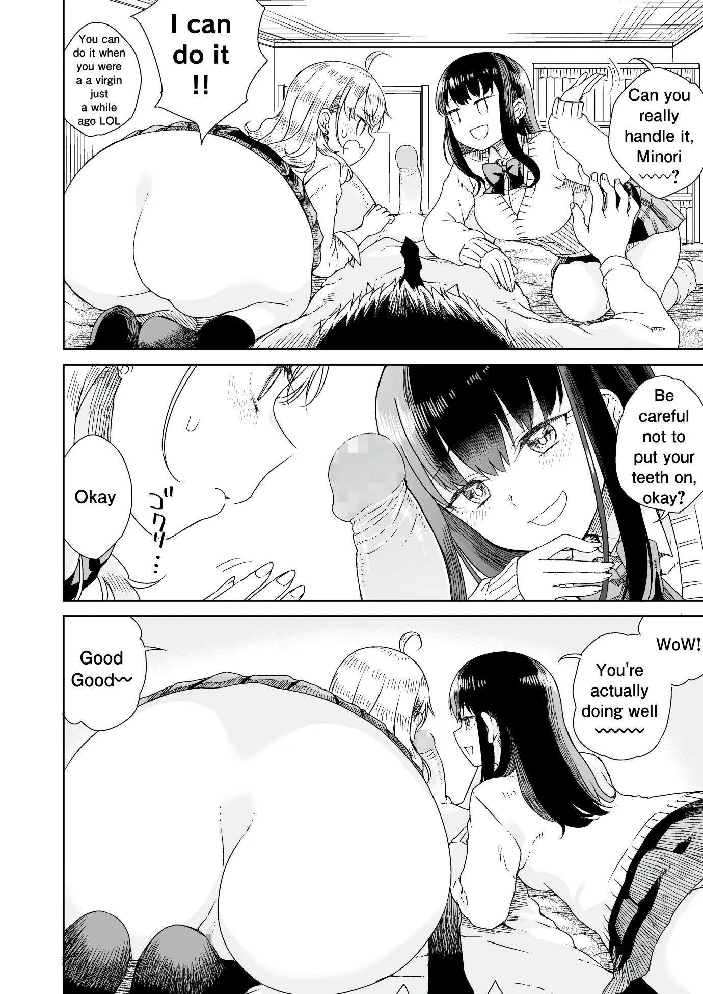Otagal ~losing Virgin Sweet Sex With Black And White Style Girl Who Being Nice To Otaku~ Chapter 1000 Page 23